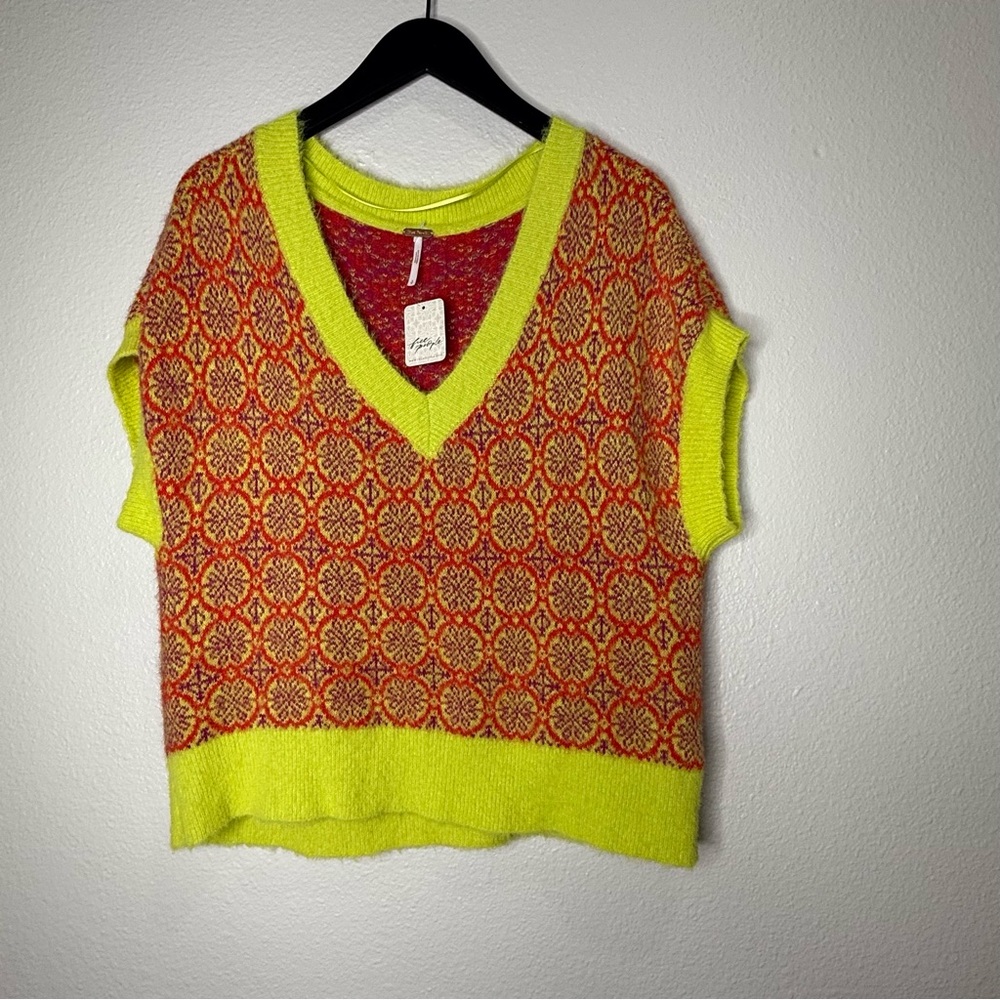 NWT Free People Through the Motions Sweater, size S - Picture 5 of 6